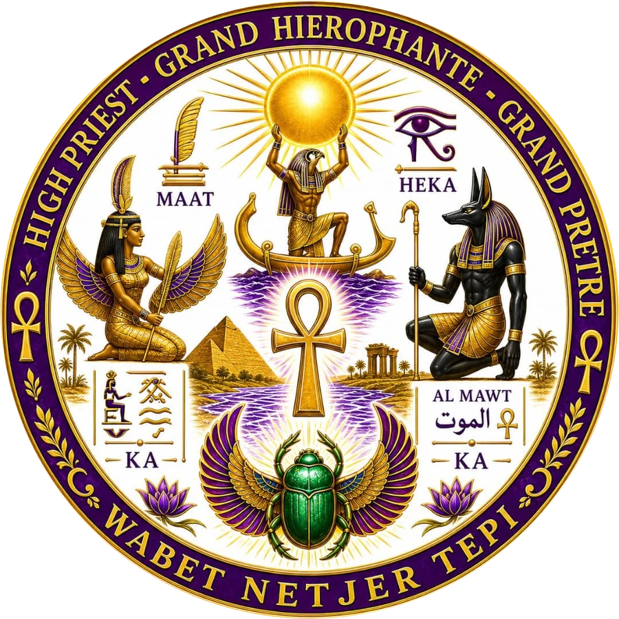 Priestly seal of Sovereign World High Priest 100° Dontae McMillion
